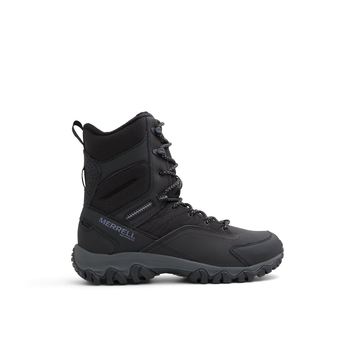 MERRELL-Thermo_tall-Bottines d'hiver - Talon plat - Noir