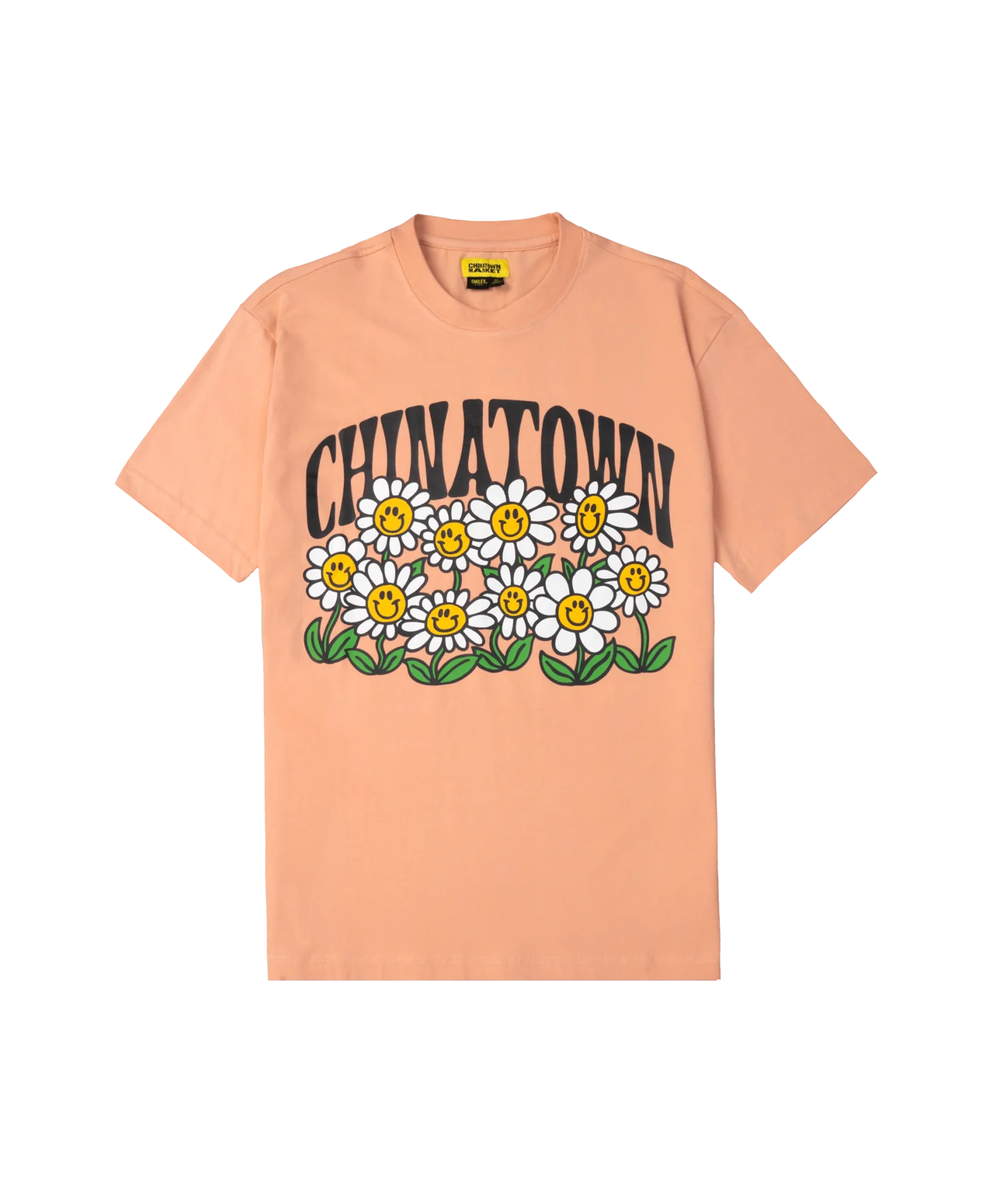 Market Smiley Flower Power T-Shirt F0609