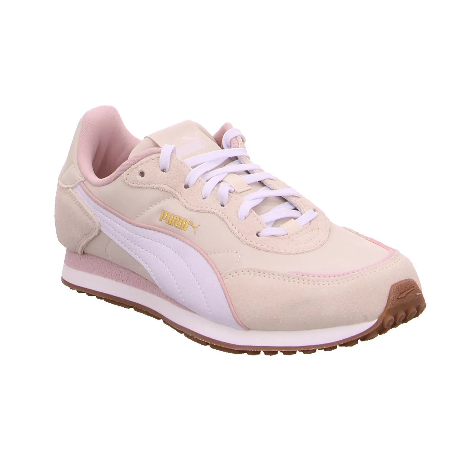 PUMA Sneaker- Streetschuh Damen Beige Lederimitat