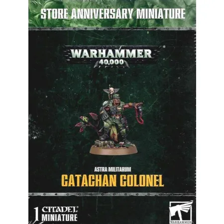 Games Workshop Warhammer 40.000 Astra Militarium Catachan Colonel, limited
