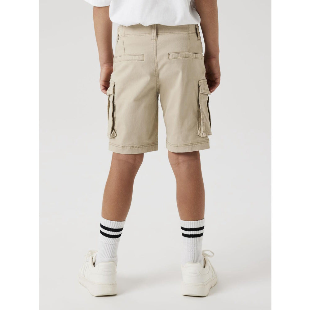Køb Name It Oxford Tan Ryan Regular Twill Shorts Noos