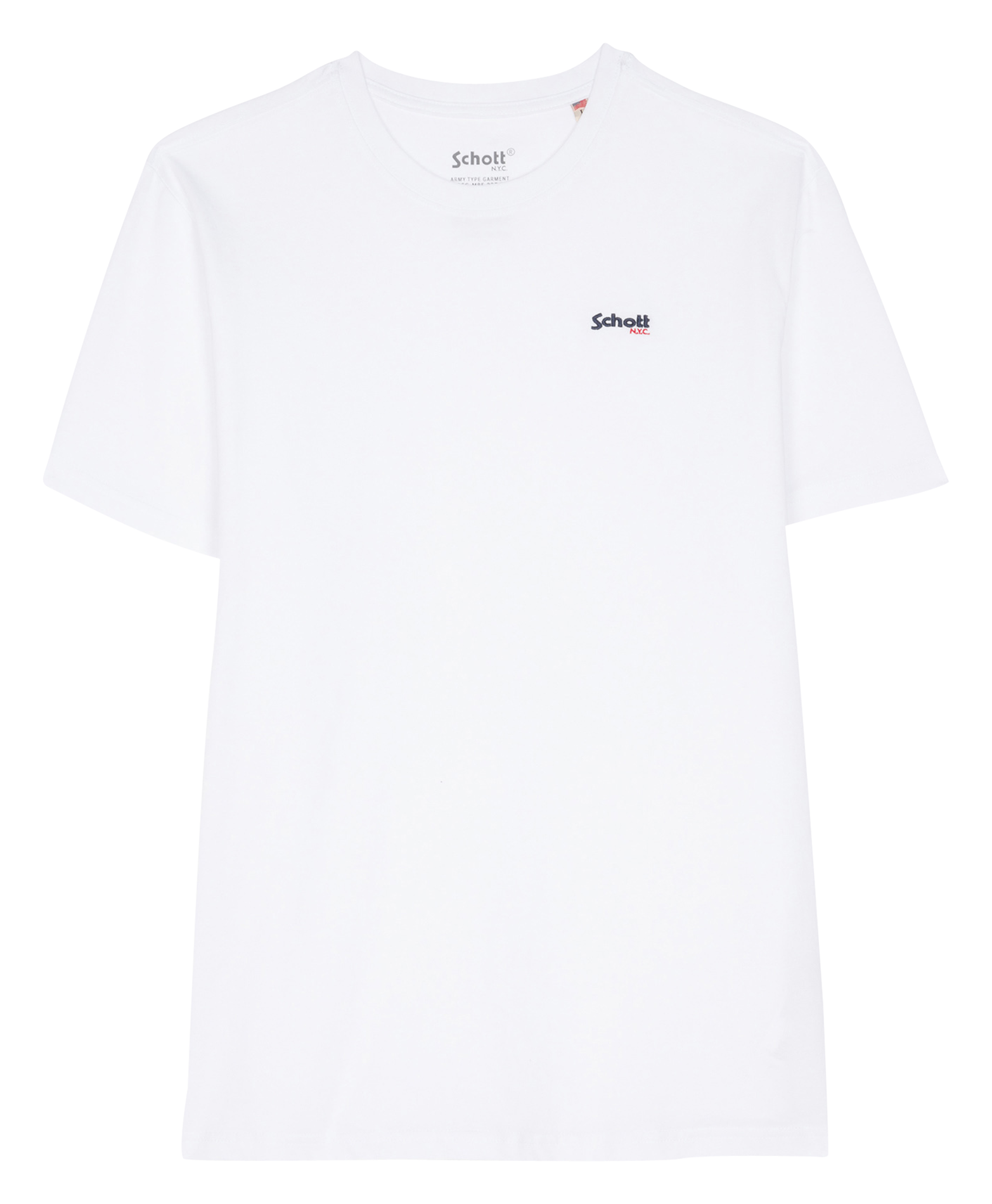TSLOGOCASUAL - Tee-shirt col rond en coton | Blanc