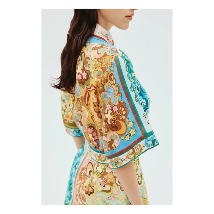 Alémais Robe Dreamer Lin | Vert