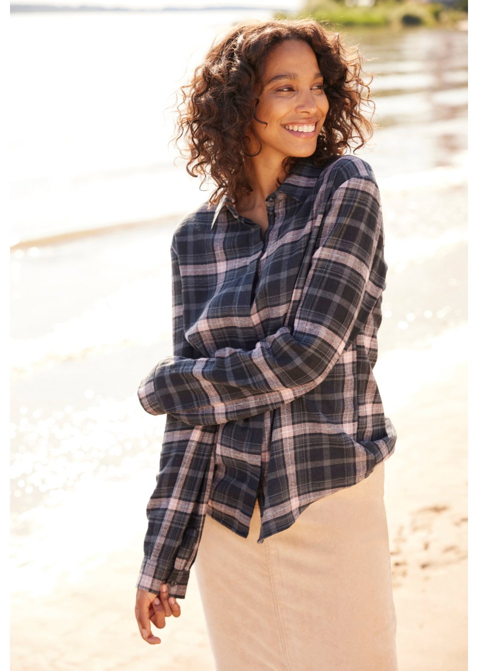 Chemise en flanelle de coton