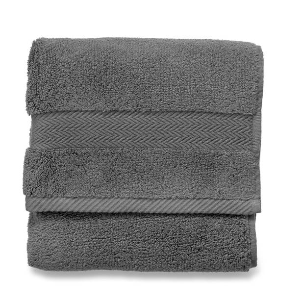 Blokker Handdoek 600 g/m² - 50x100 cm - Antraciet