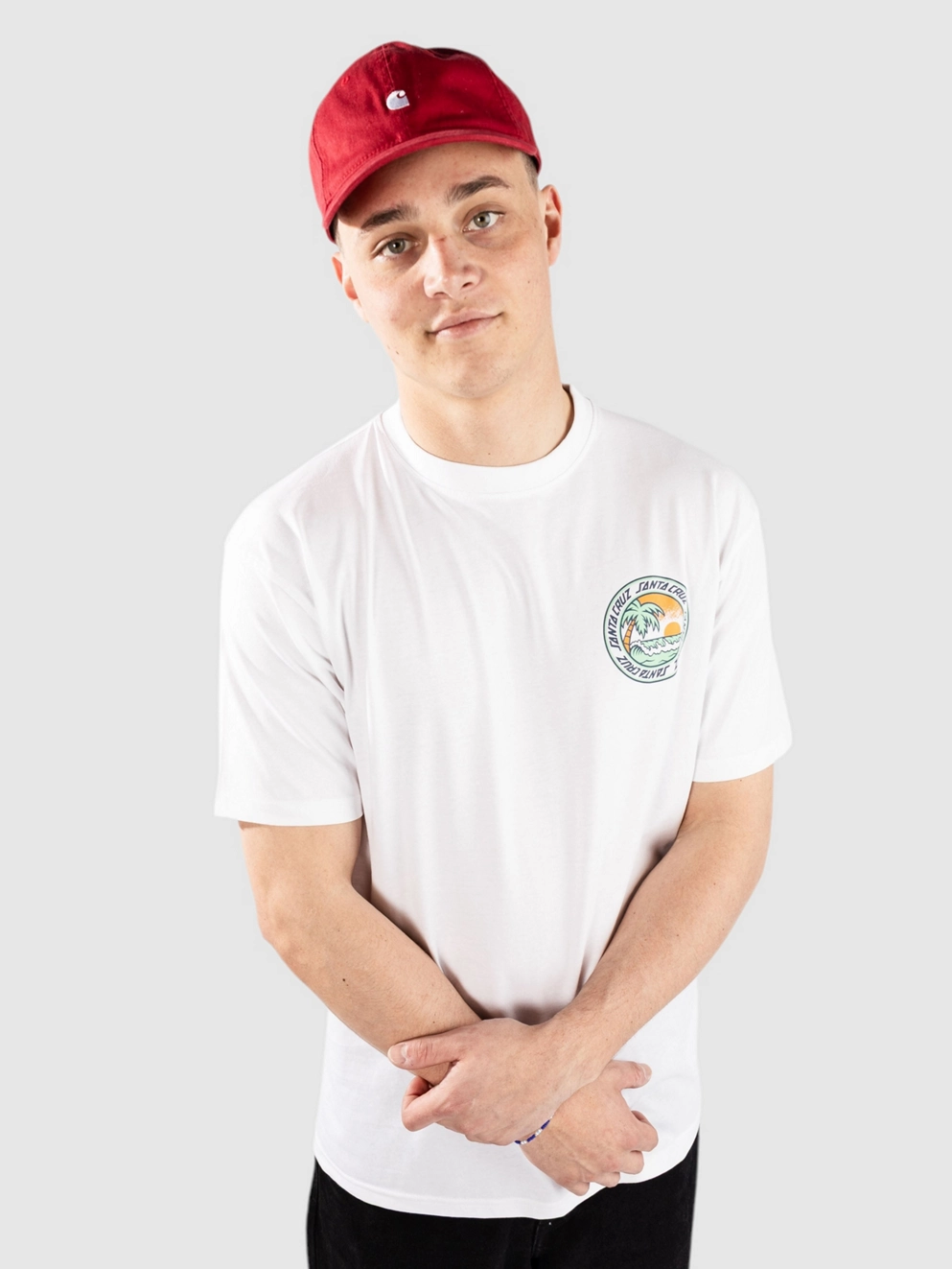 Santa Cruz Paradise Break T-Shirt white