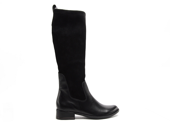 Caprice bottes plates femme 25514 noir