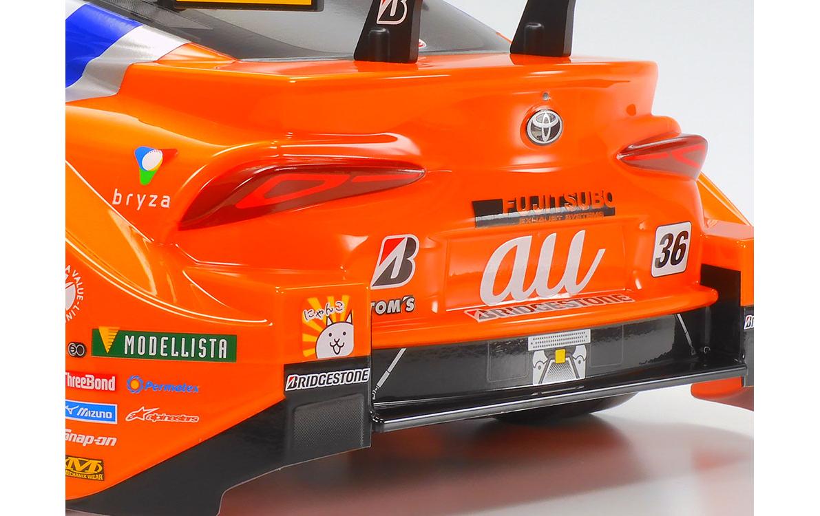 Tourenwagen Toyota GR Supra GT500, TT-02 1:10, Bausatz<br>Tom's GR Supra auf bewährtem TT-02 4WD Chassis
