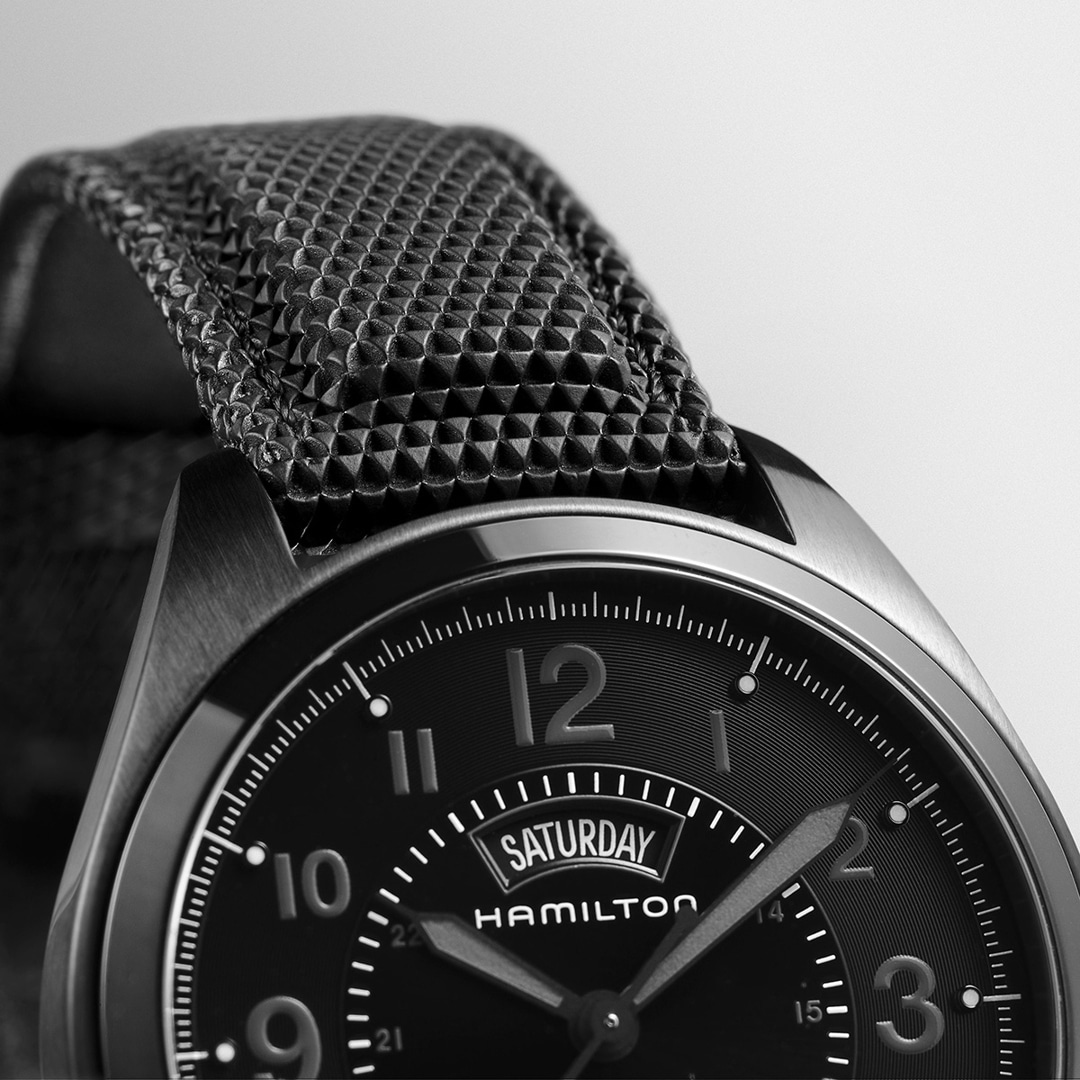 Hamilton Khaki Field Full Black Day-Date