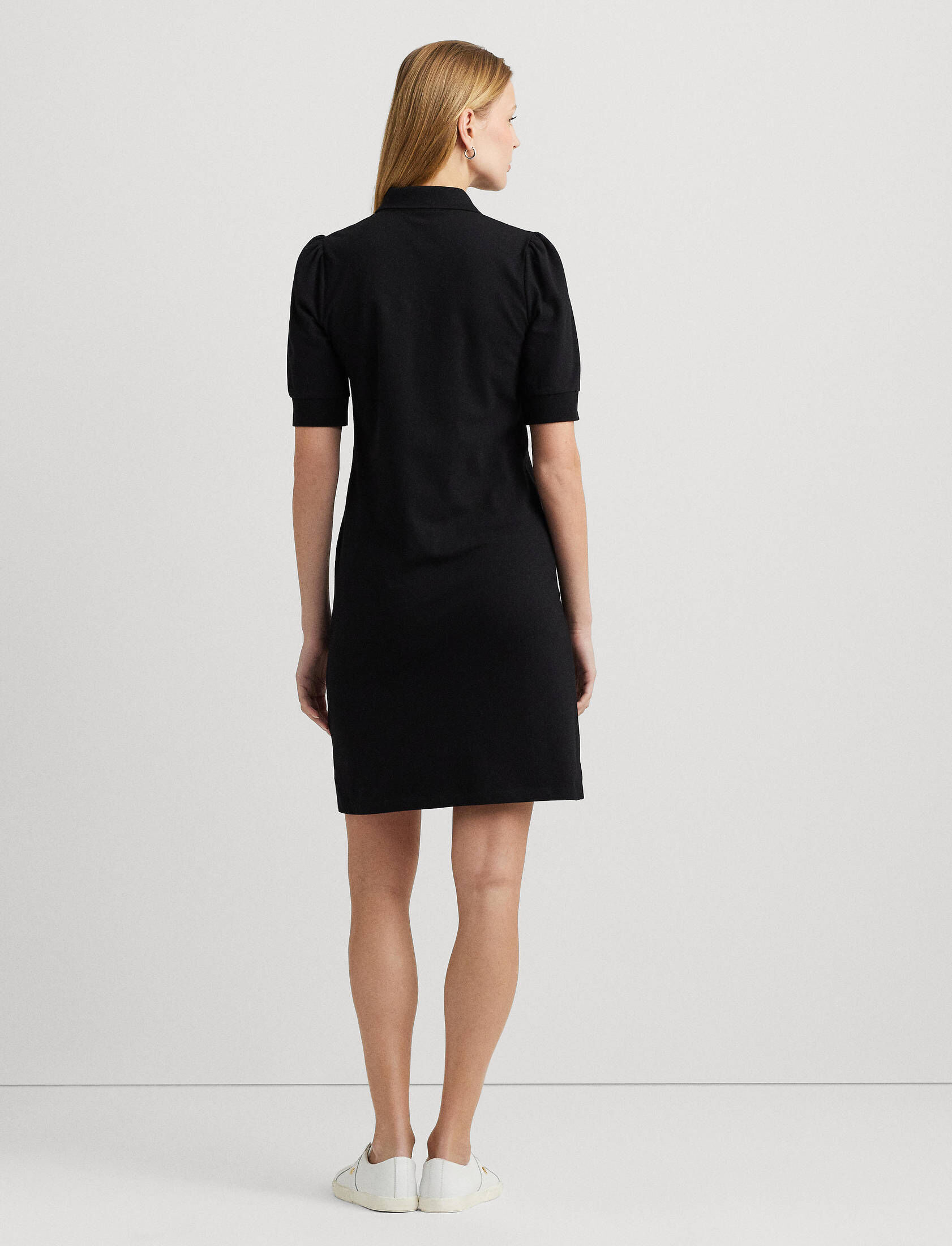 Lauren Ralph Lauren| Damen Kleid mit Kragen und Knopfleiste