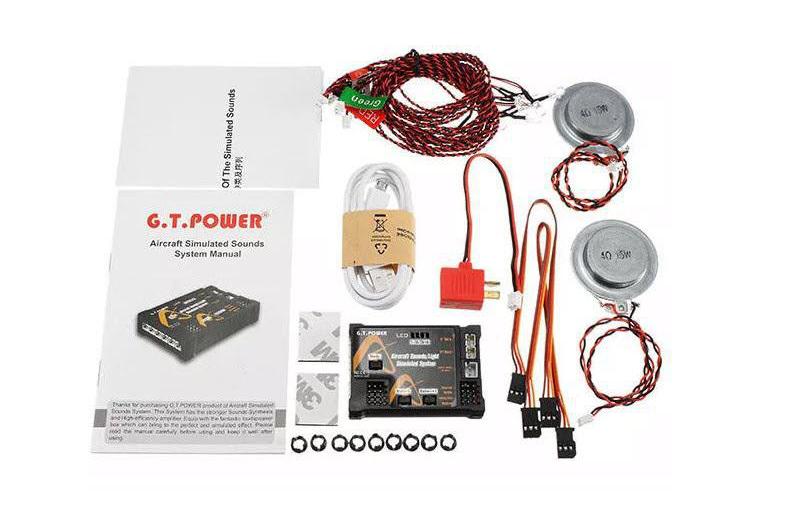 Modellbau-Soundmodul Aircraft Sounds/Light SystemSoundmodul für Modellflugzeuge