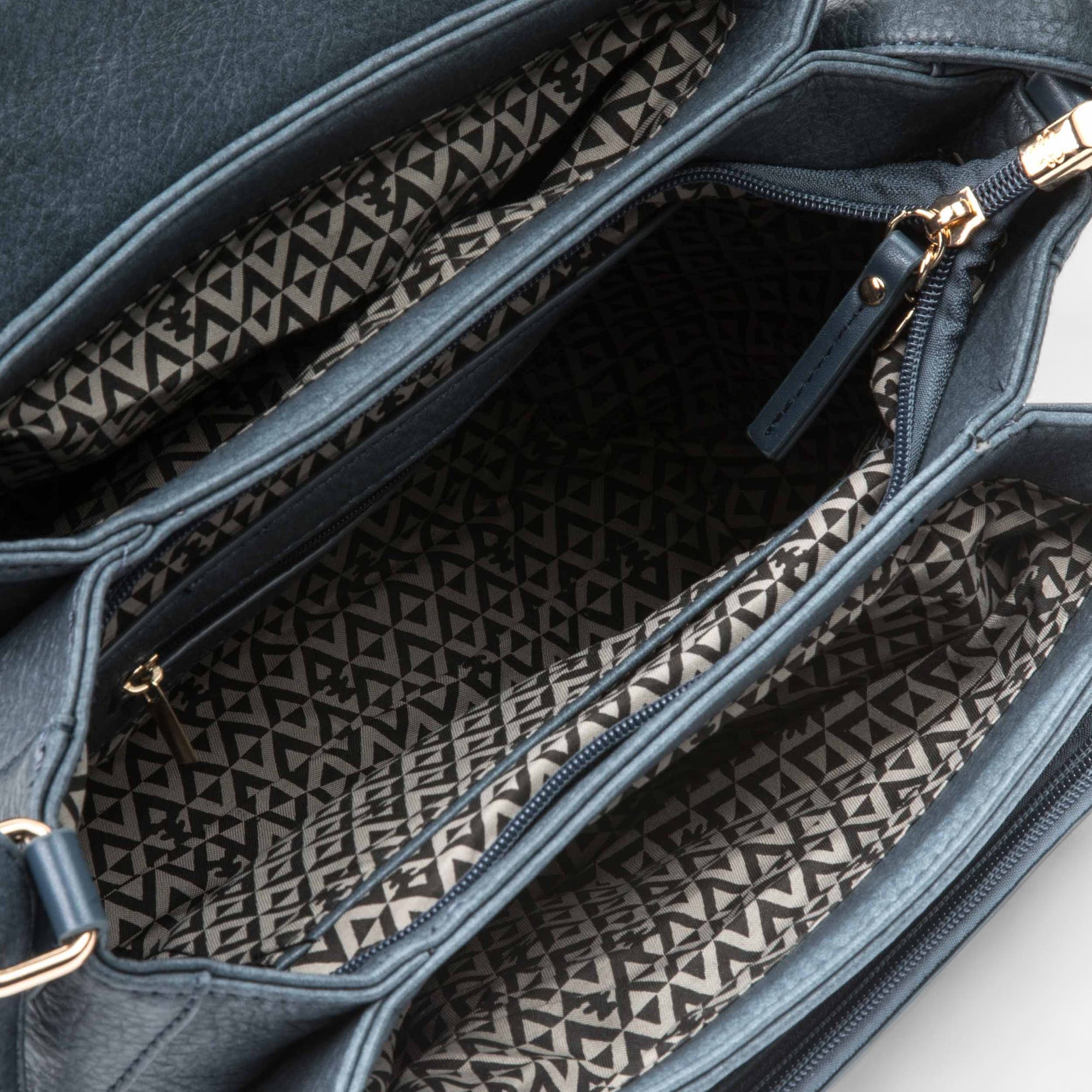 Sac bandoulière bleu