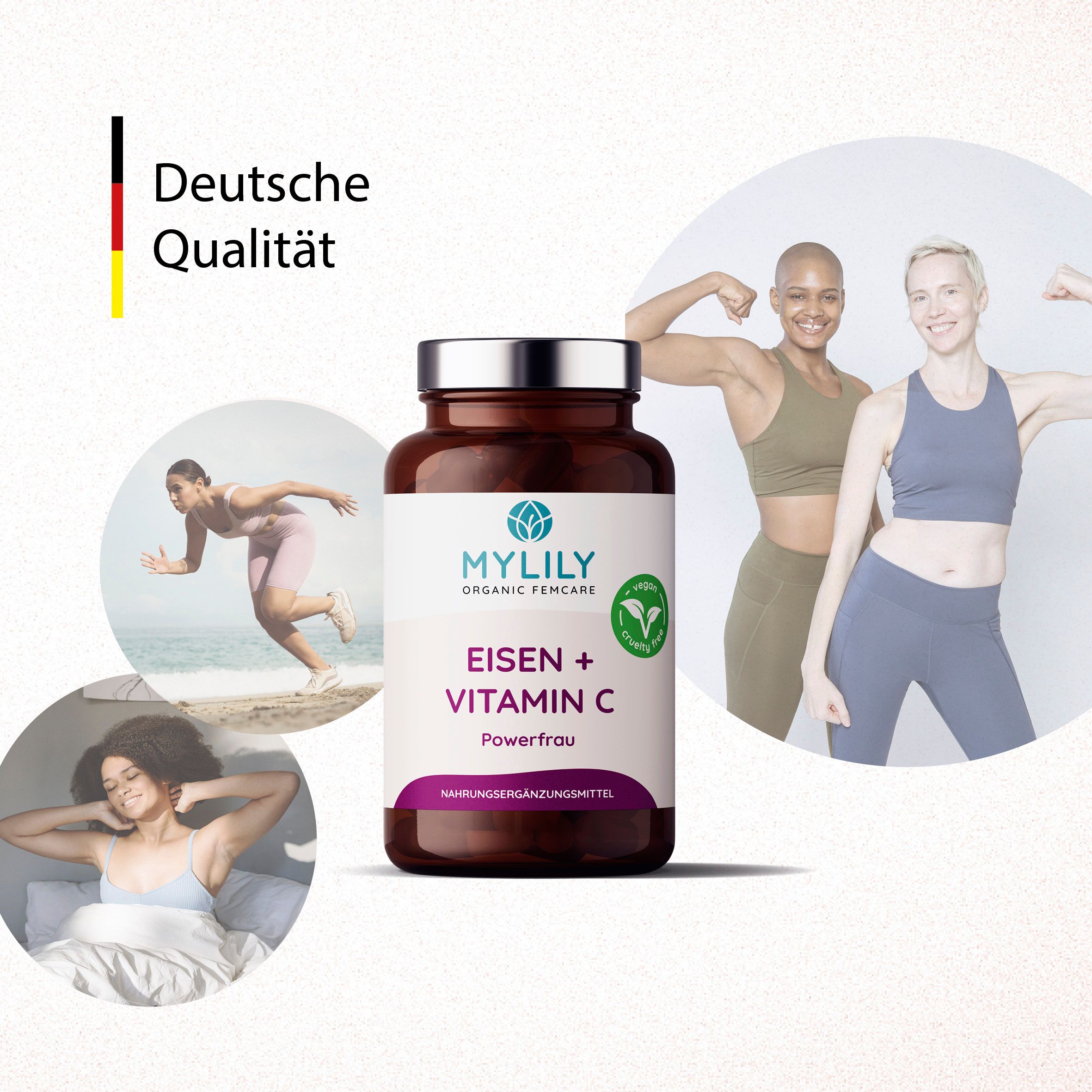 MYLILY Powerfrau - Eisen + Vitamin C