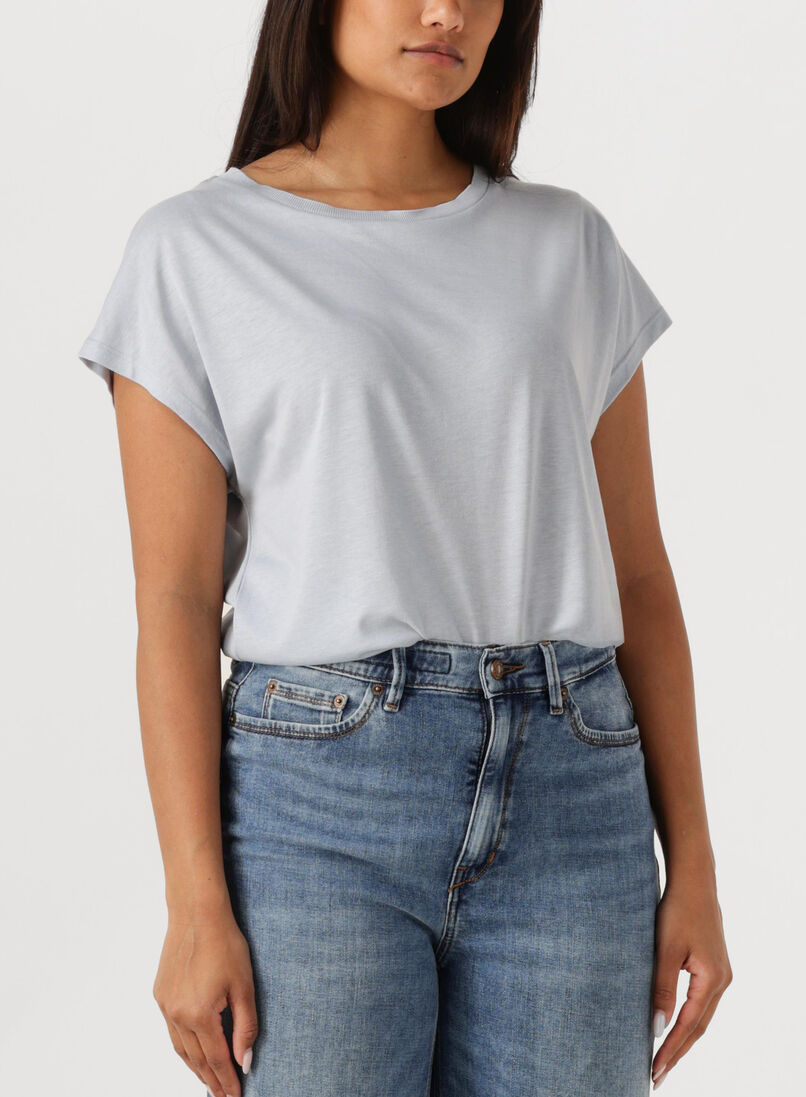 lichtblauwe drykorn t-shirt vanope