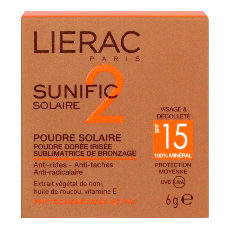 Sunific 2 poudre solaire SPF15 6g