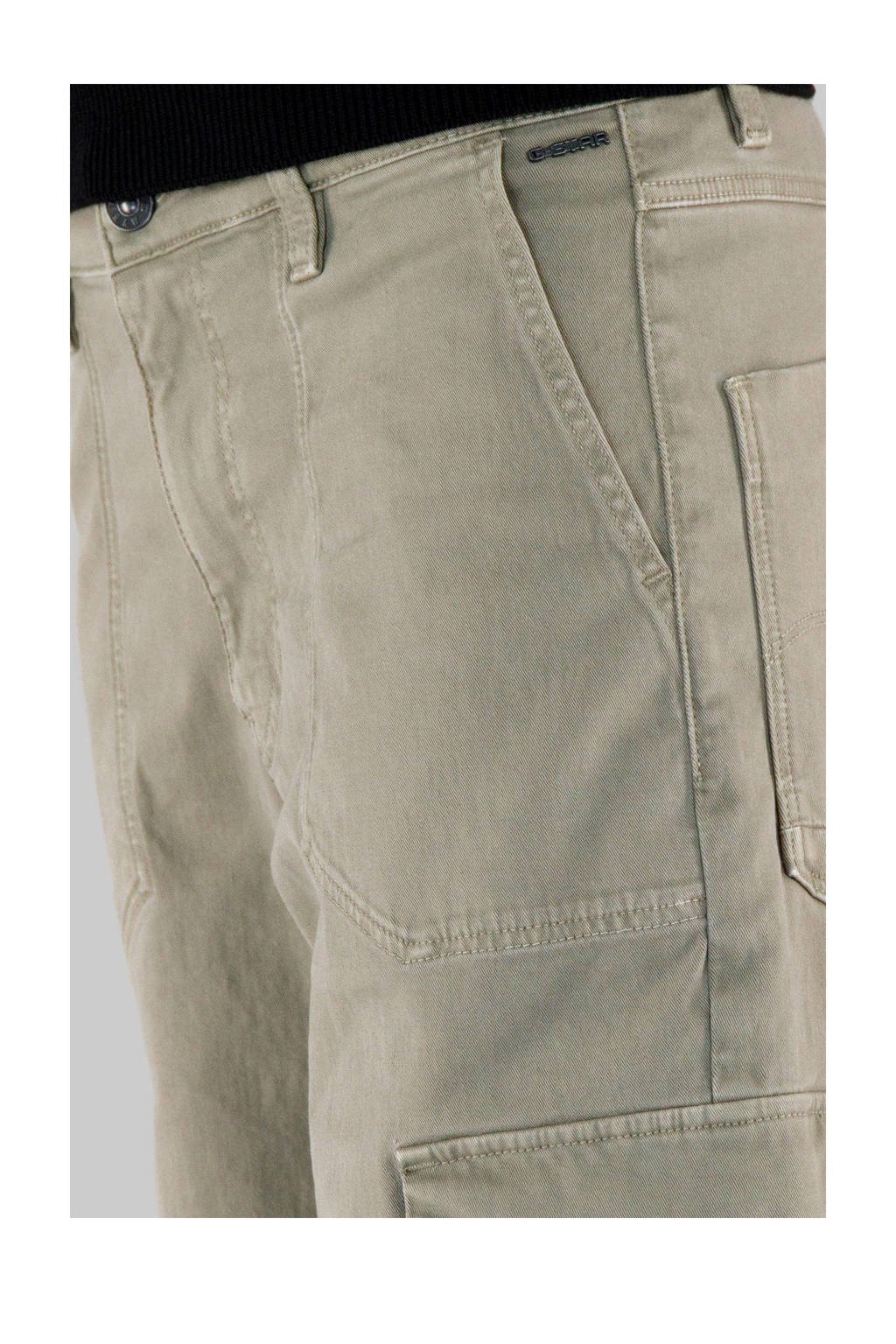 G-STAR loose cargo broek grijsgroen