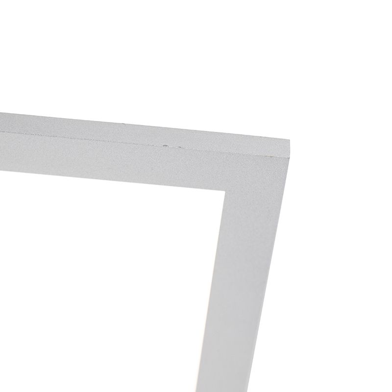 LED paneel staal 80 cm incl. LED met afstandsbediening - Live