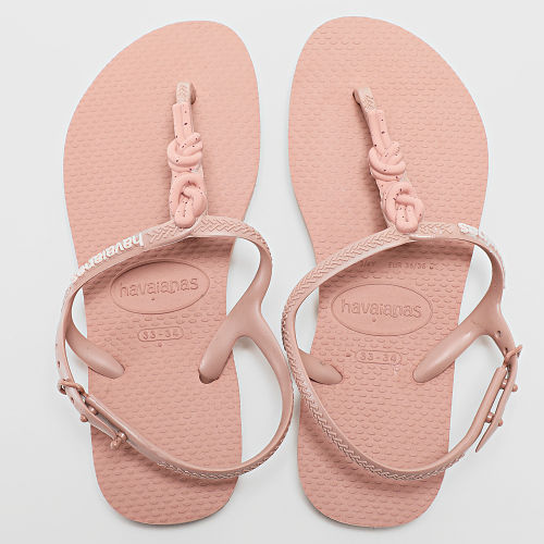 Tongs Femme Twist Plus Rose