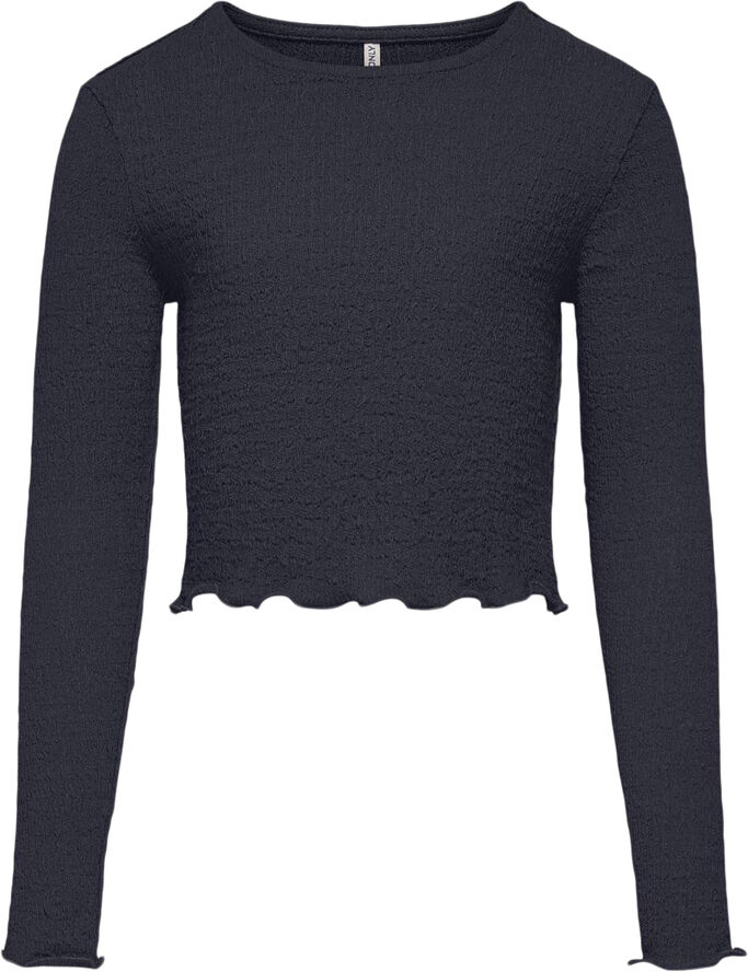 ONLY KOGEMMA STRUCTURE L/S TOP FF JRS Blå
