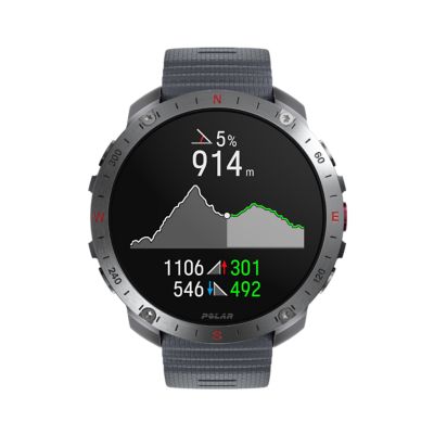 PolarPOLAR GRIT X2 PRO SLR/GRY S-L - silber