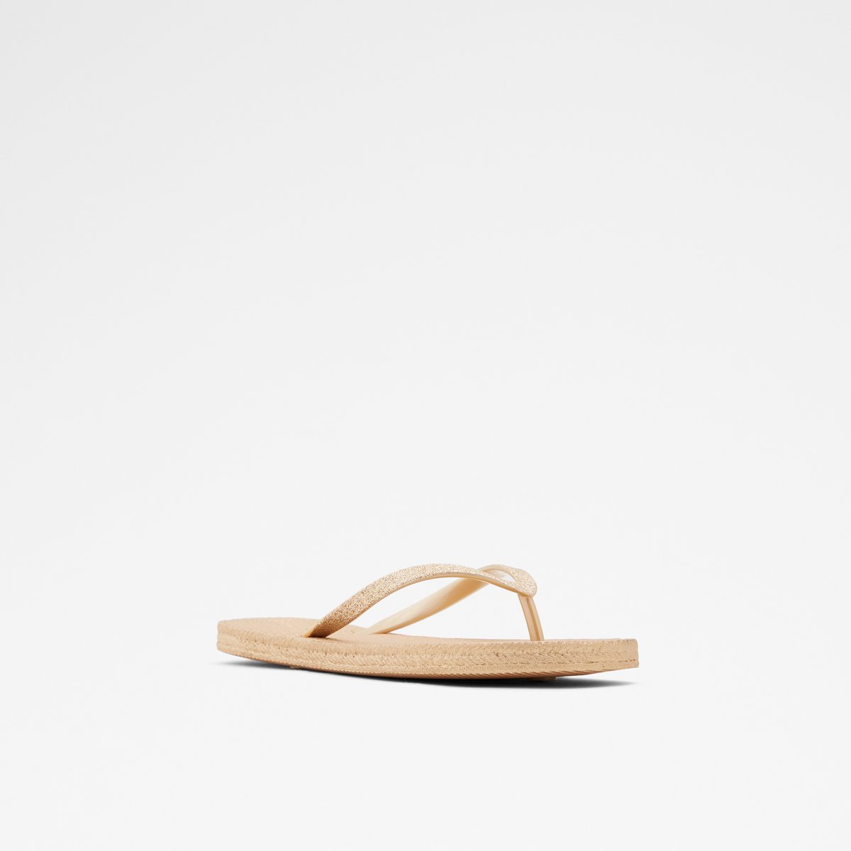 Aloomba Gold Women Flat Sandals