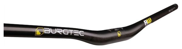 Cintre Relevé Burgtec Ride Wide Enduro 35mm Carbone / 800mm / Carbone Noir