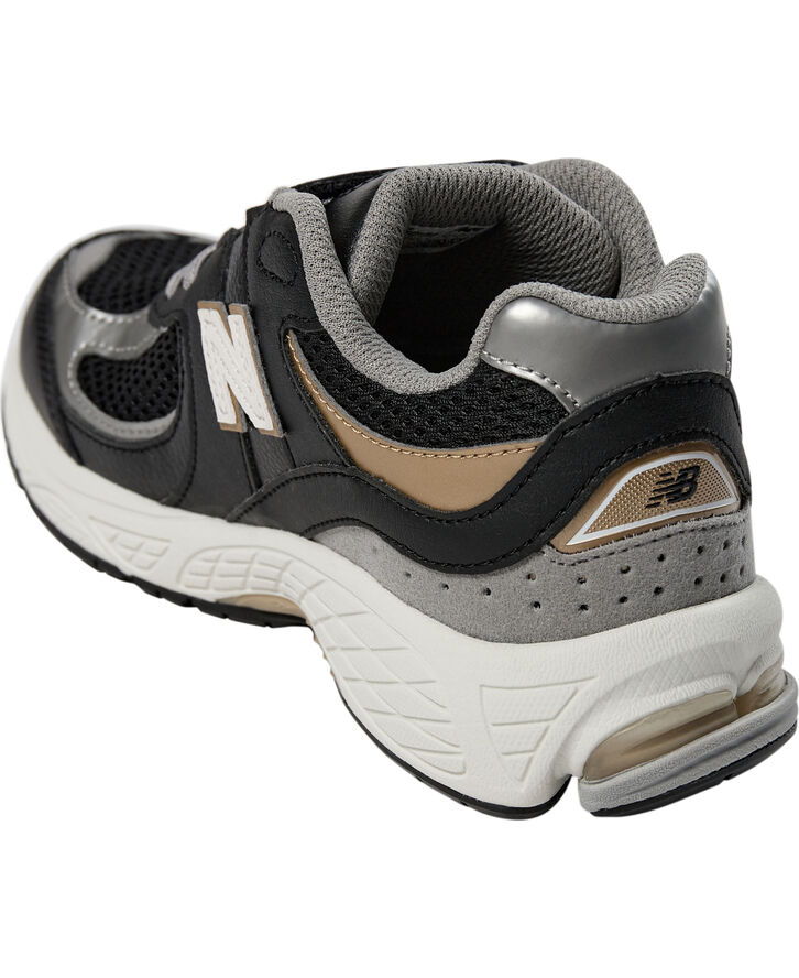New Balance New Balance 2002 Kids Hook & Loop Black