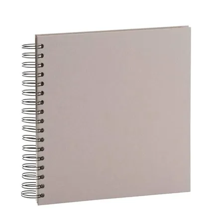 Rössler Wire-O Fotoalbum S.O.H.O., 230 x 230 mm, 60 Seiten, Taupe