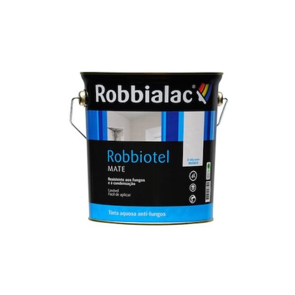 Robbialac Tinta de Interior Mate Robbiotel 4L Branca - 16553033