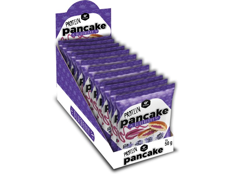 Go Fitness Nutrition Protein Pancake 12 x 50 g, Blaubeeren Protein-Pfannkuchen