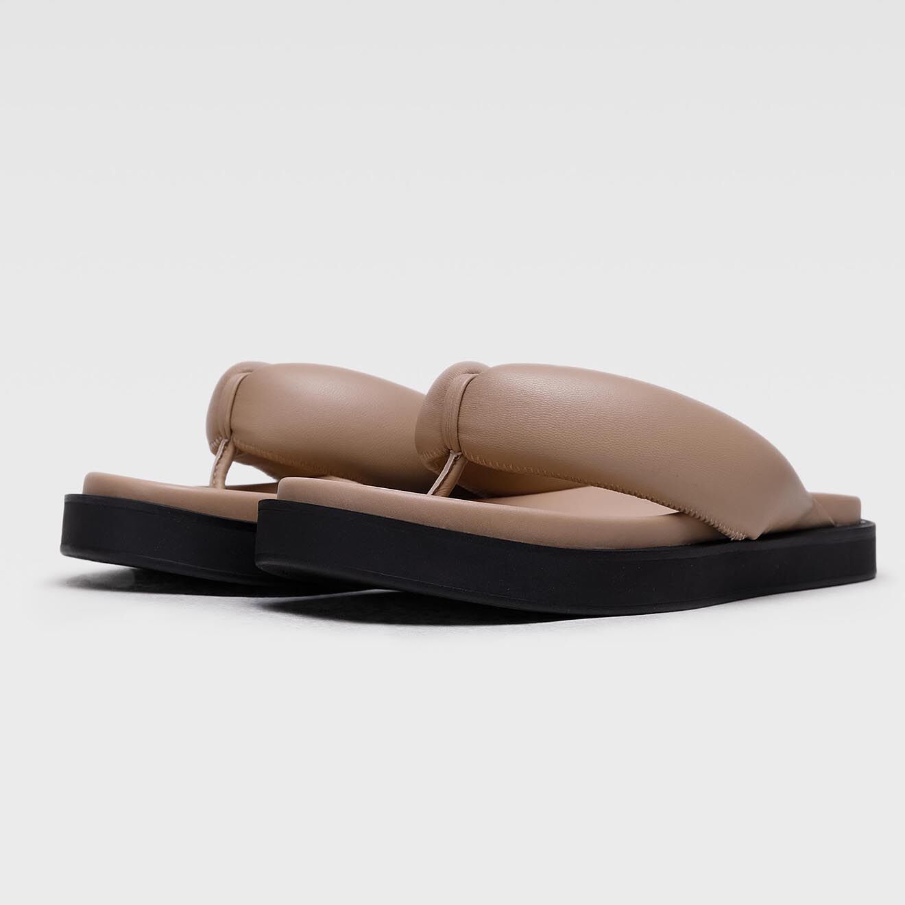 Gino Rossi Tongs en Cuir Valentina beiges