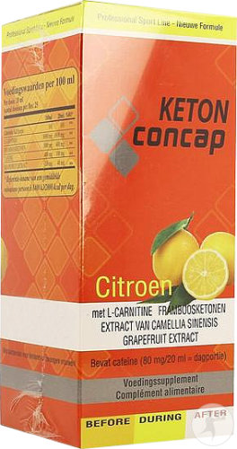 Concap Keton Complément Alimentaire Saveur Citron Flacon 500ml