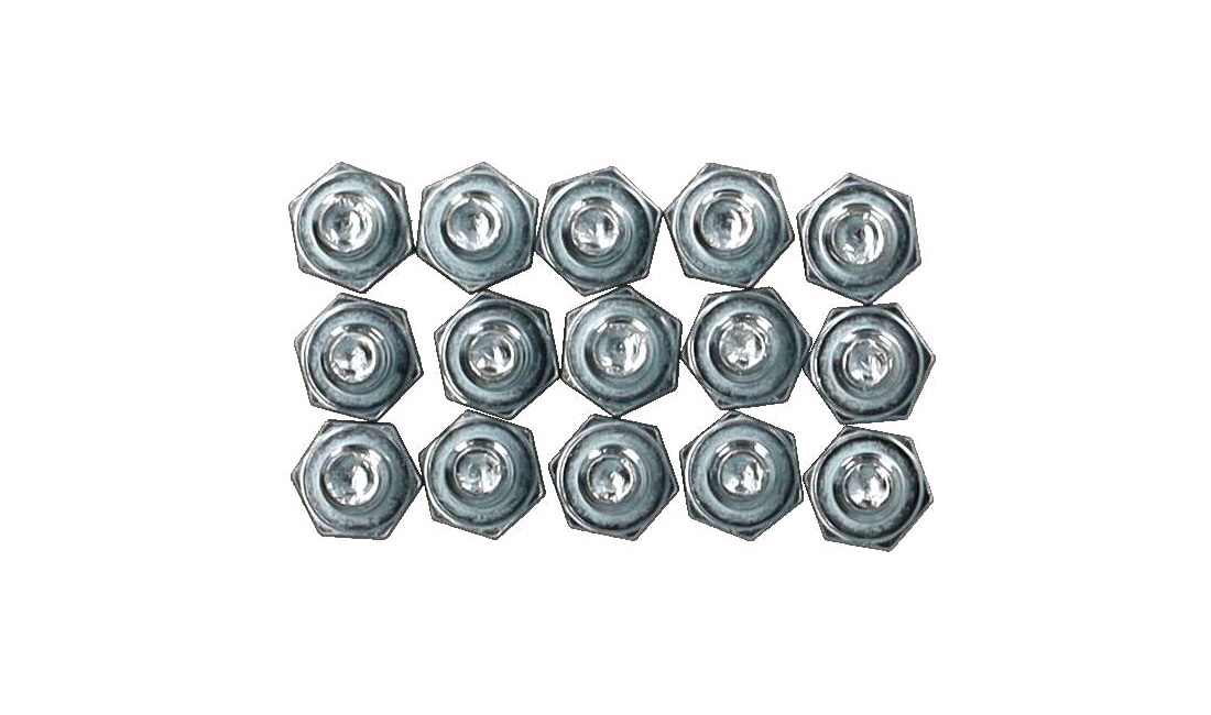 Bolte M6x10 mm - 15 stk.
