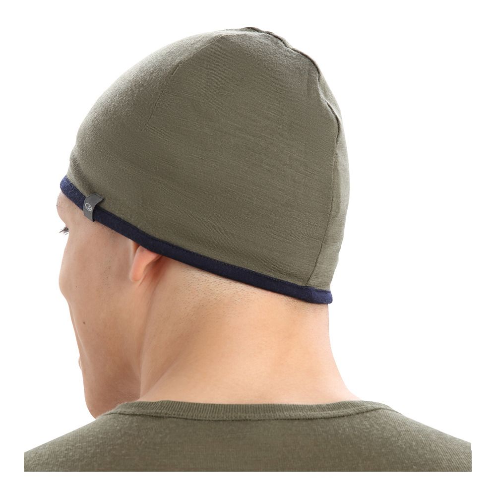 Icebreaker POCKET - Bonnet loden/mid navy