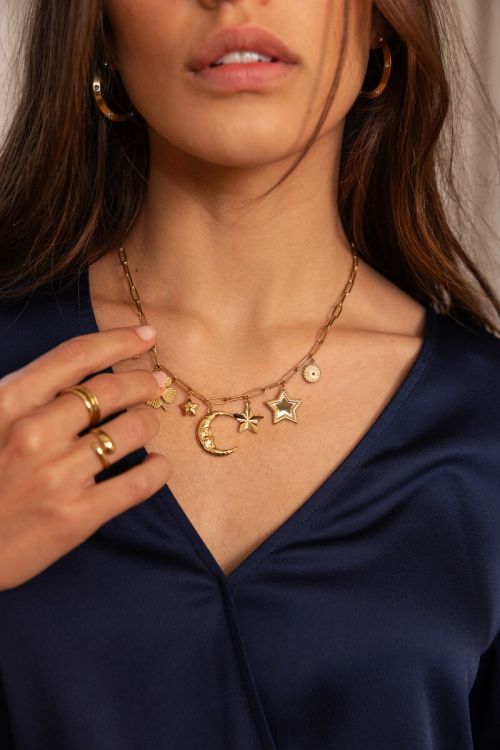 Starry schakelketting met bedels