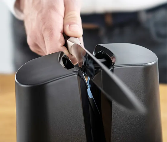 ZWILLING Messerschärfer »V-Edge«, schwarz