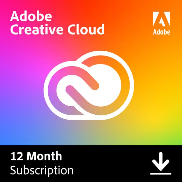 Adobe Creative Cloud 1-YEAR SUBSCRIPTION