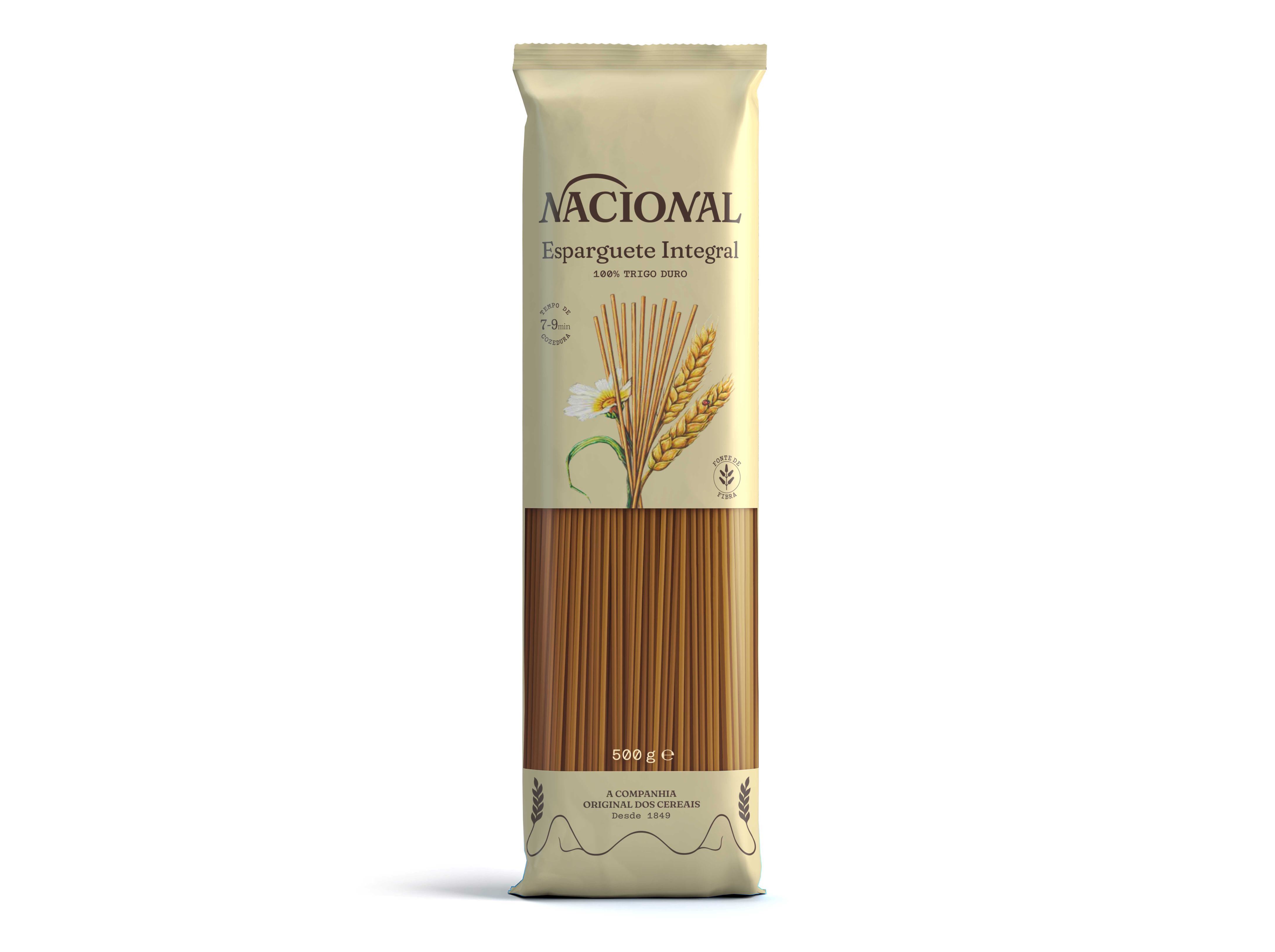 ESPARGUETE NACIONAL INTEGRAL 500G