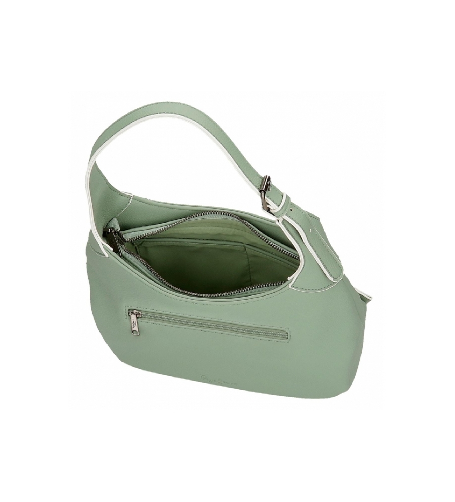 Bolsa Pepe Jeans Verde Jeny - 27,5 x 19 x 4 cm