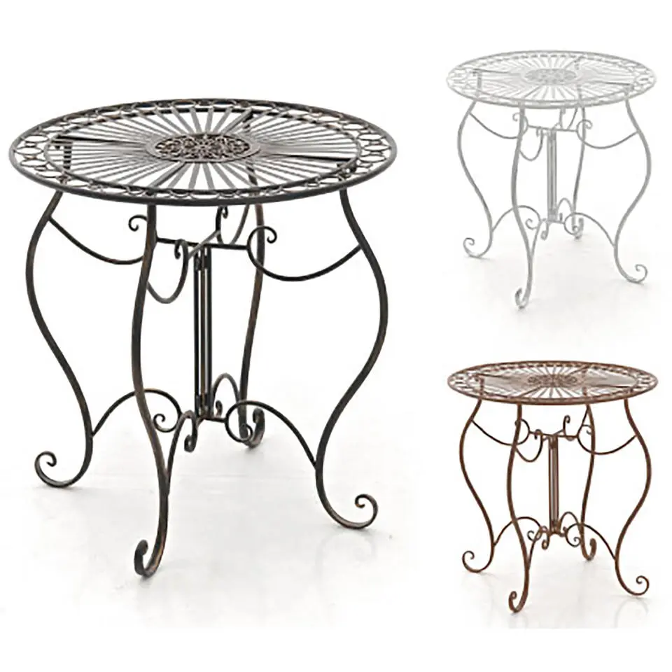 CLP Bijzettafel tuin Indra antiek Frame - Metaal - bronzen