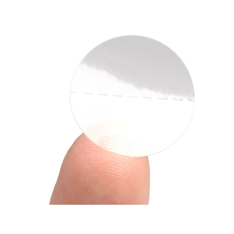 Einseitige Klebepunkte PE-Folie, transparent