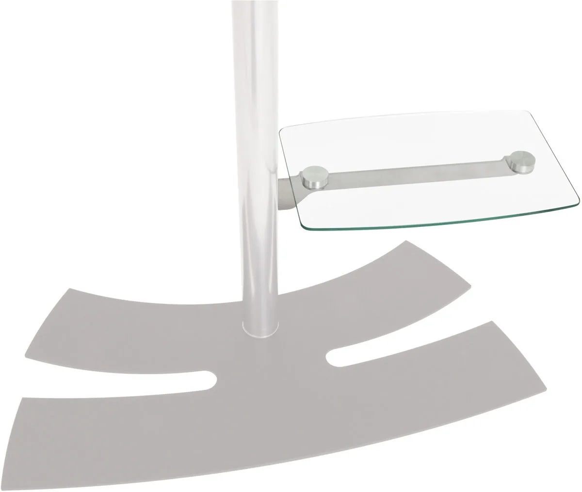 Erard Lux Up 1400 L Blanc et tablette Lux-Up Supports TV