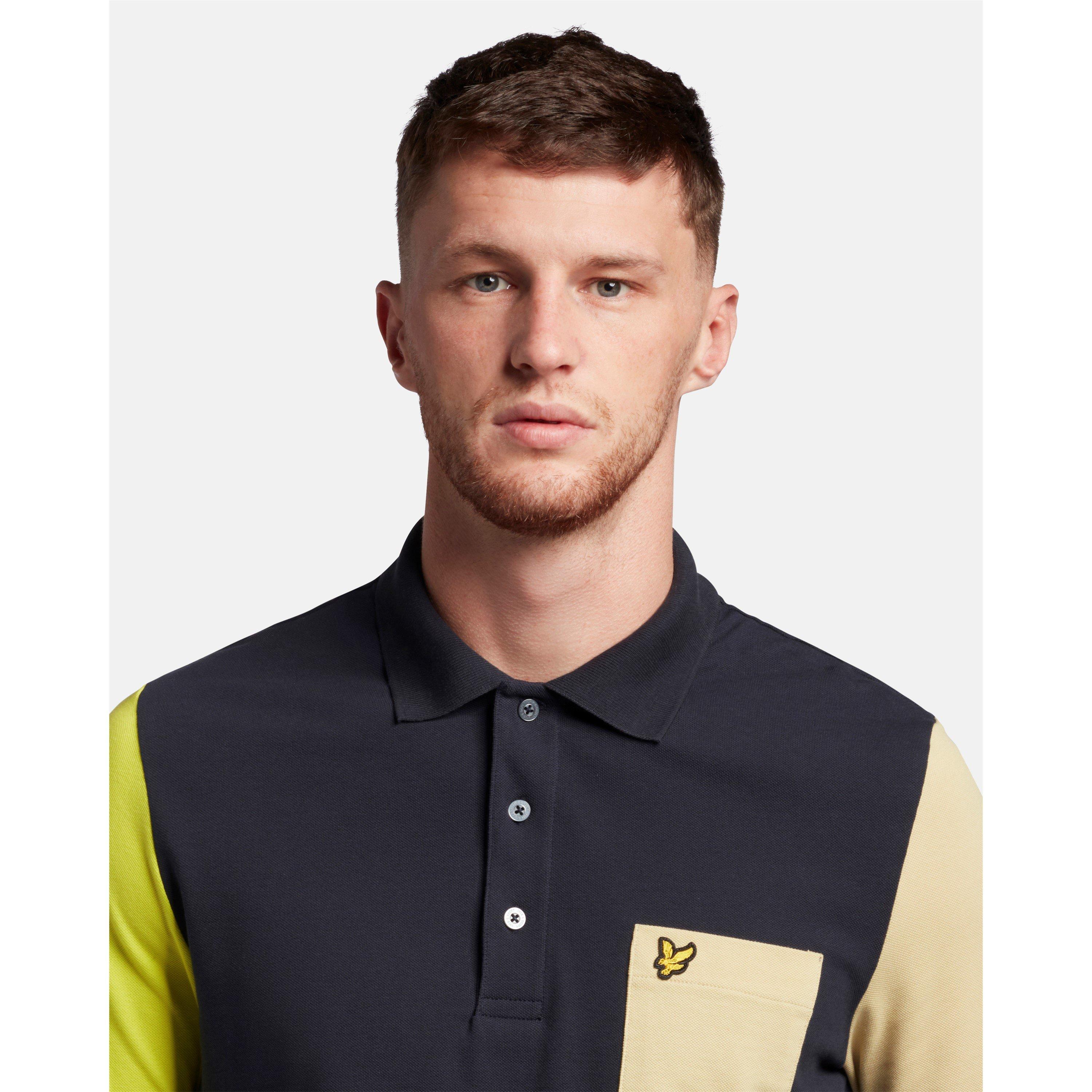 Lyle and Scott Contrast Polo Top