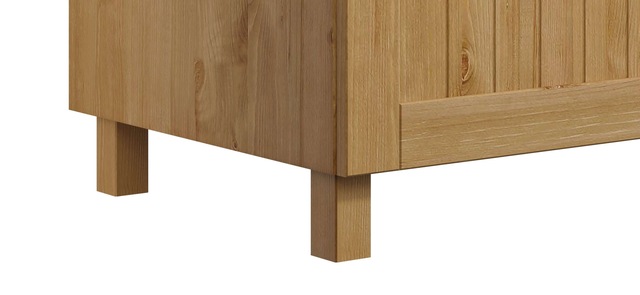 Home affaire Garderobenschrank »Juventus« 1 Stk. tlg. aus massiver Kiefer, Breite  67cm, mit Kleiderstange