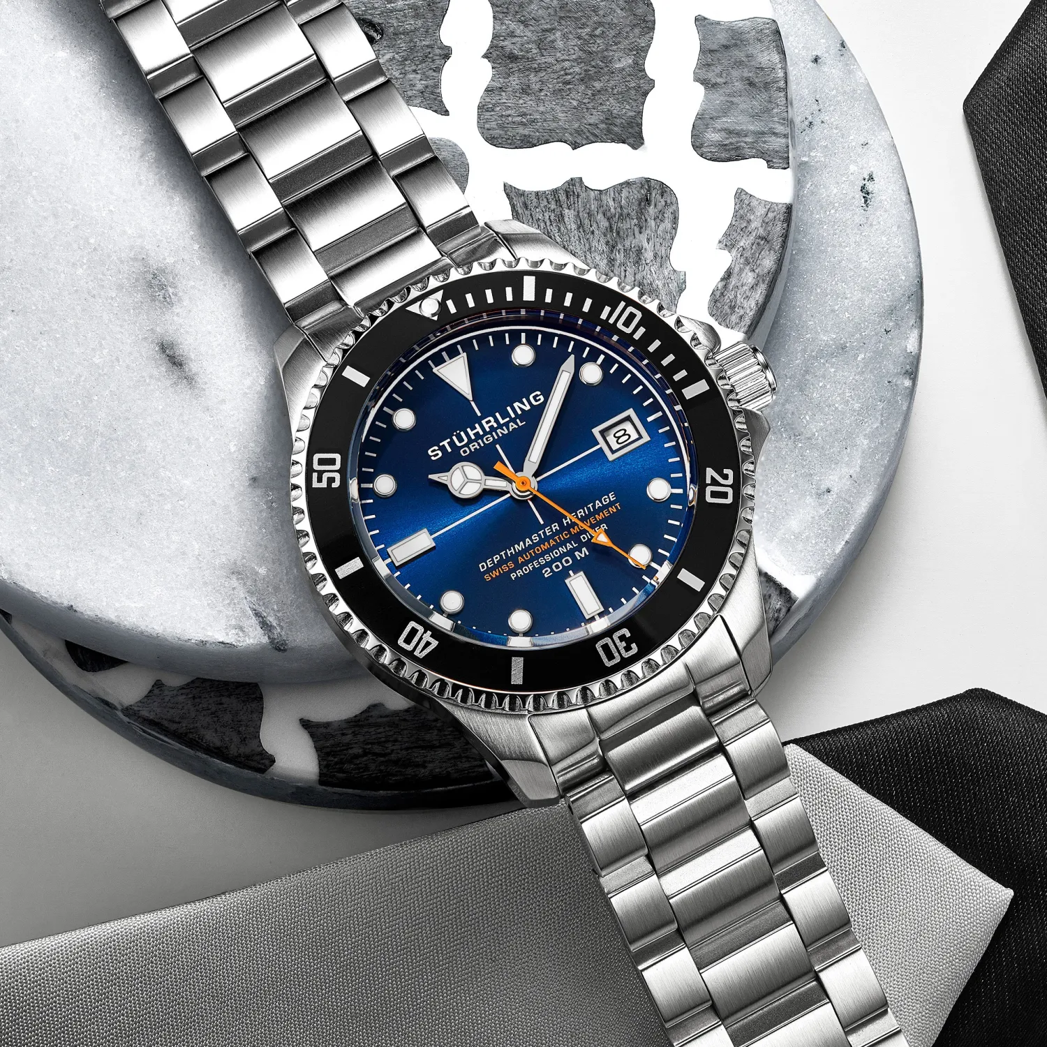 Stührling Swiss Movement Automatic Depthmaster 883H.03