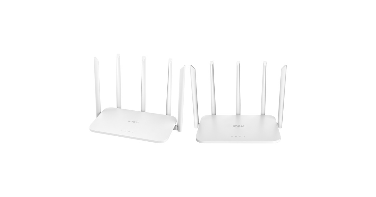 ImouHX21 AX3000 Dual-Band Wi-Fi 6 router, 2 pack  (Wit, Mesh)