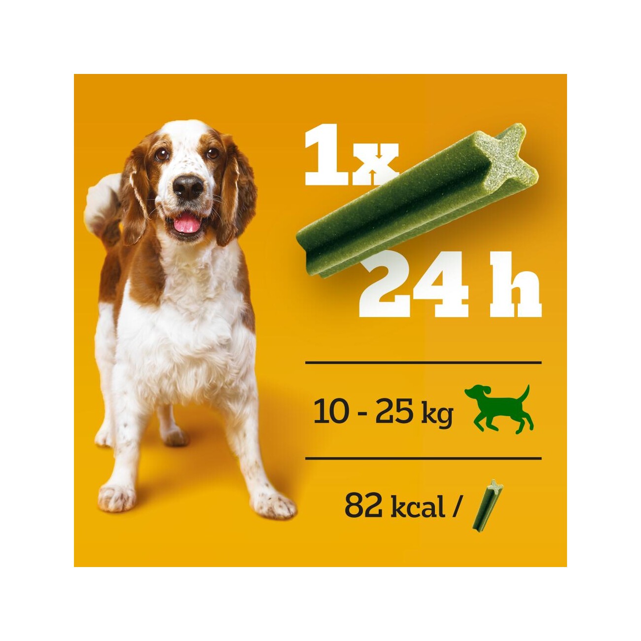 Pedigree Zahnpflege Dentastix Fresh Multipack 28 Stück für mittelgroße Hunde