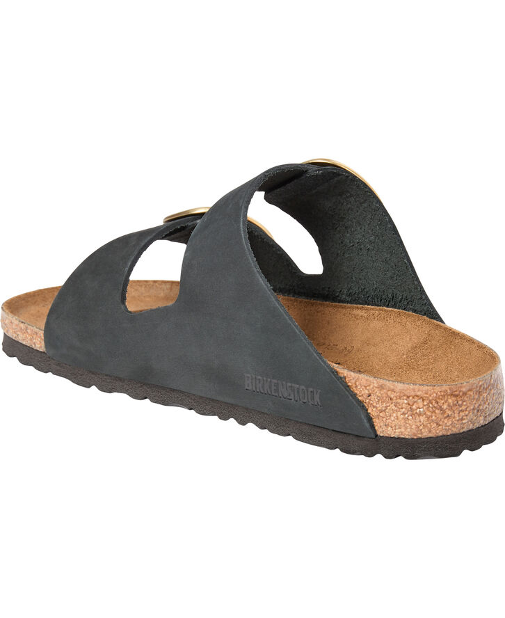 Birkenstock Arizona Big Buckle LENB black gold Black