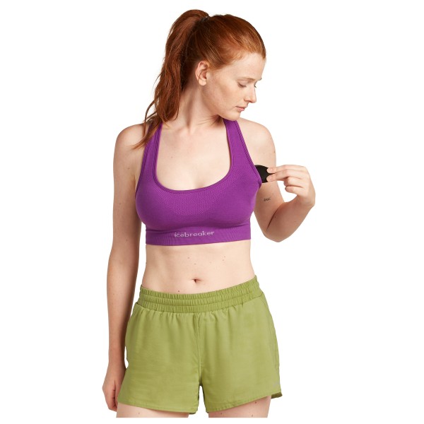 Icebreaker - Women's Merino 260 Zoneknit Seamless Bra - Brassière