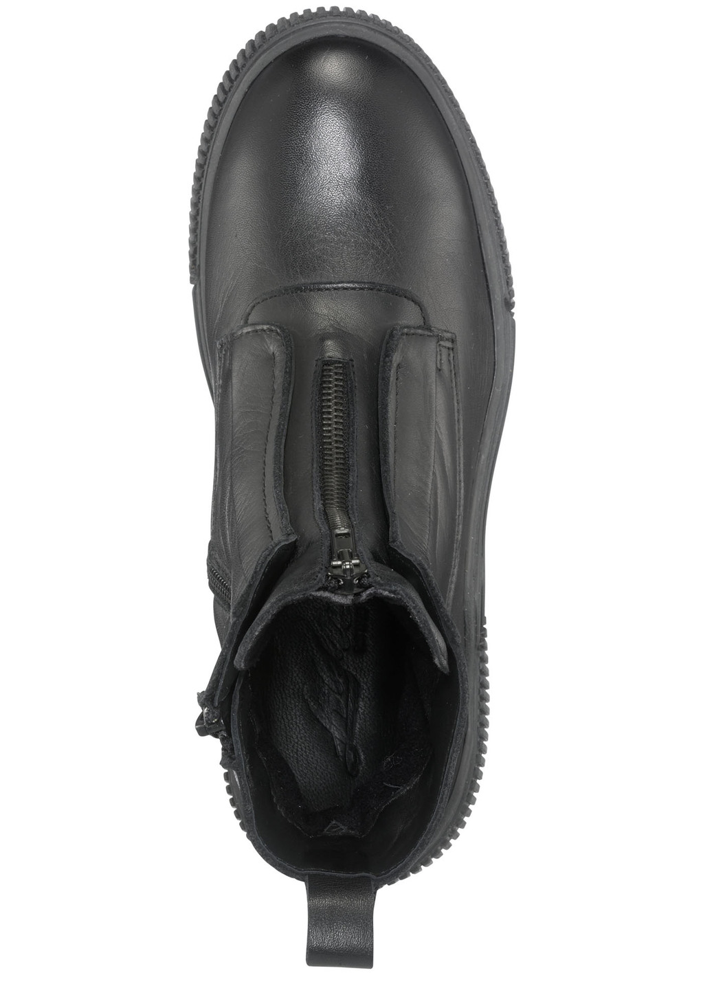 Libelle Bootie aus Nappaleder mit Zier-Reißverschluss